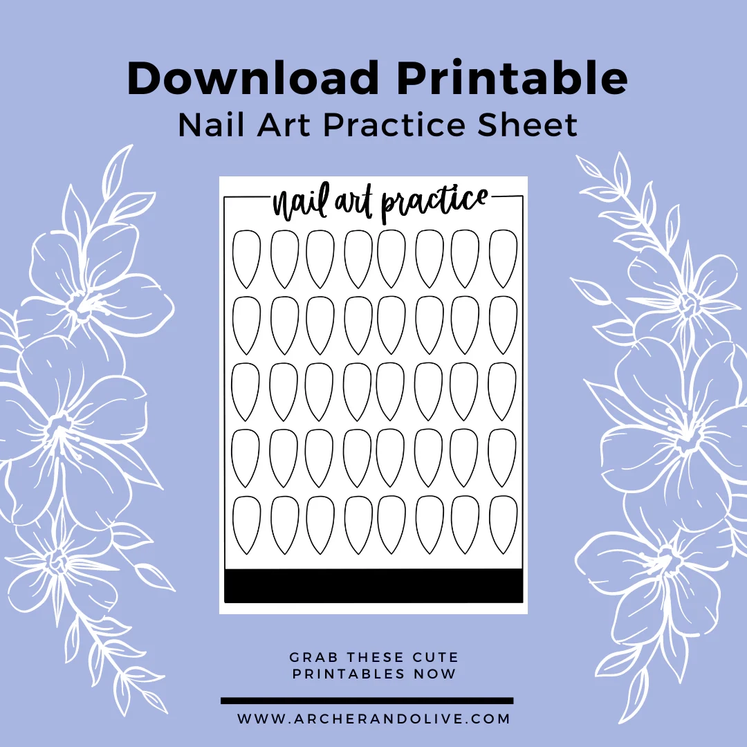 10 Easy Nail Art Designs And Tips Using Acrylic Paint Pens 