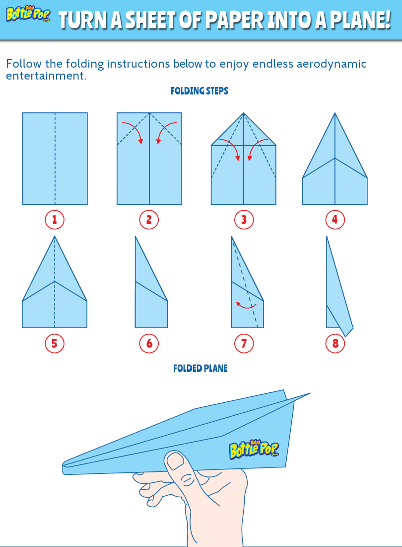 Paper Airplanes Printable Templates