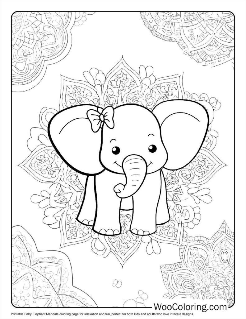 Printable Coloring Pages Design Animals