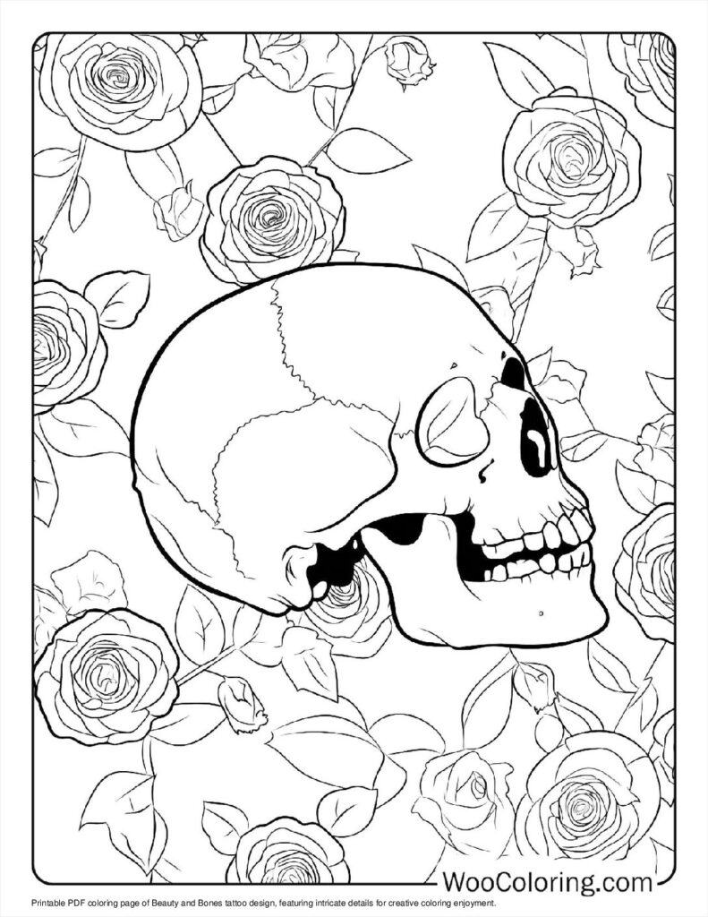 100 Tattoo Coloring Pages Free PDF To Print Woo Coloring