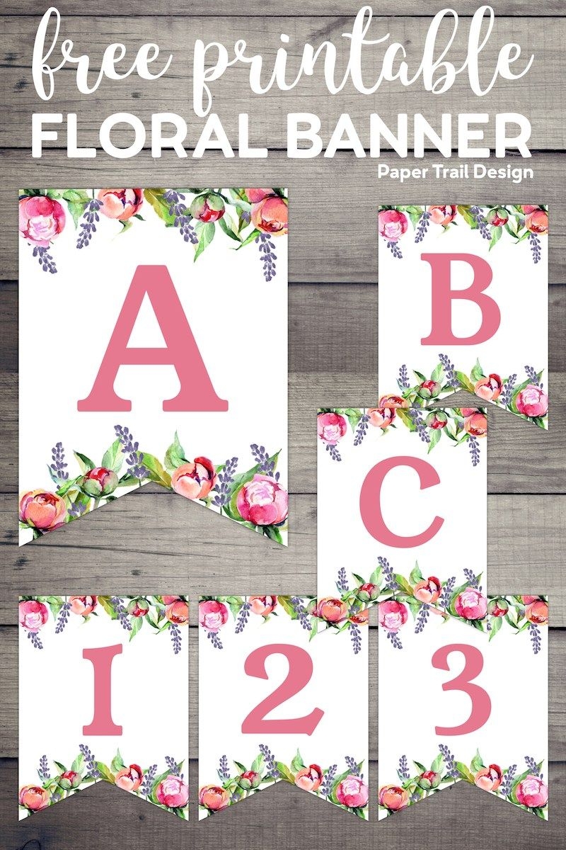 190 Free Printable Banners Ideas Printable Banner Free 