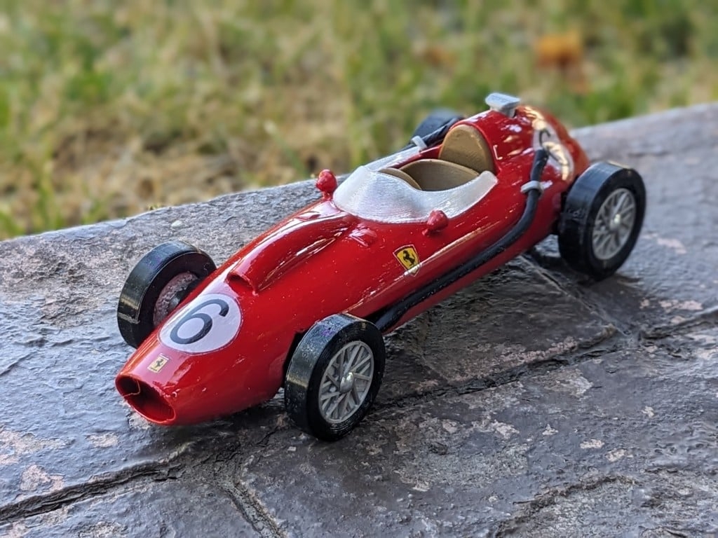 1958 Ferrari 246 F1 Pinewood Derby Car Shell By Troysterr 1958 Ferrari 246 F1 Pinewood Derby Car Shell By Troysterr