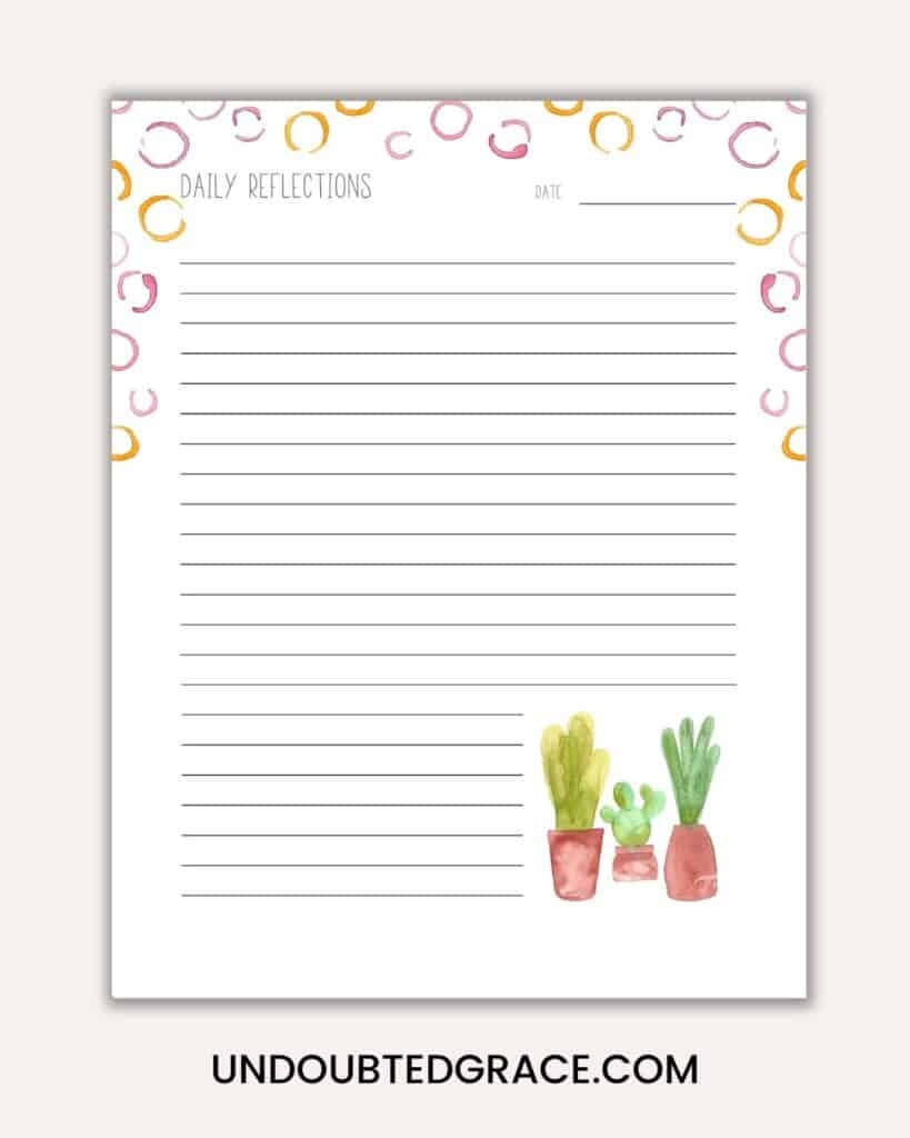 Design For Journal Printable