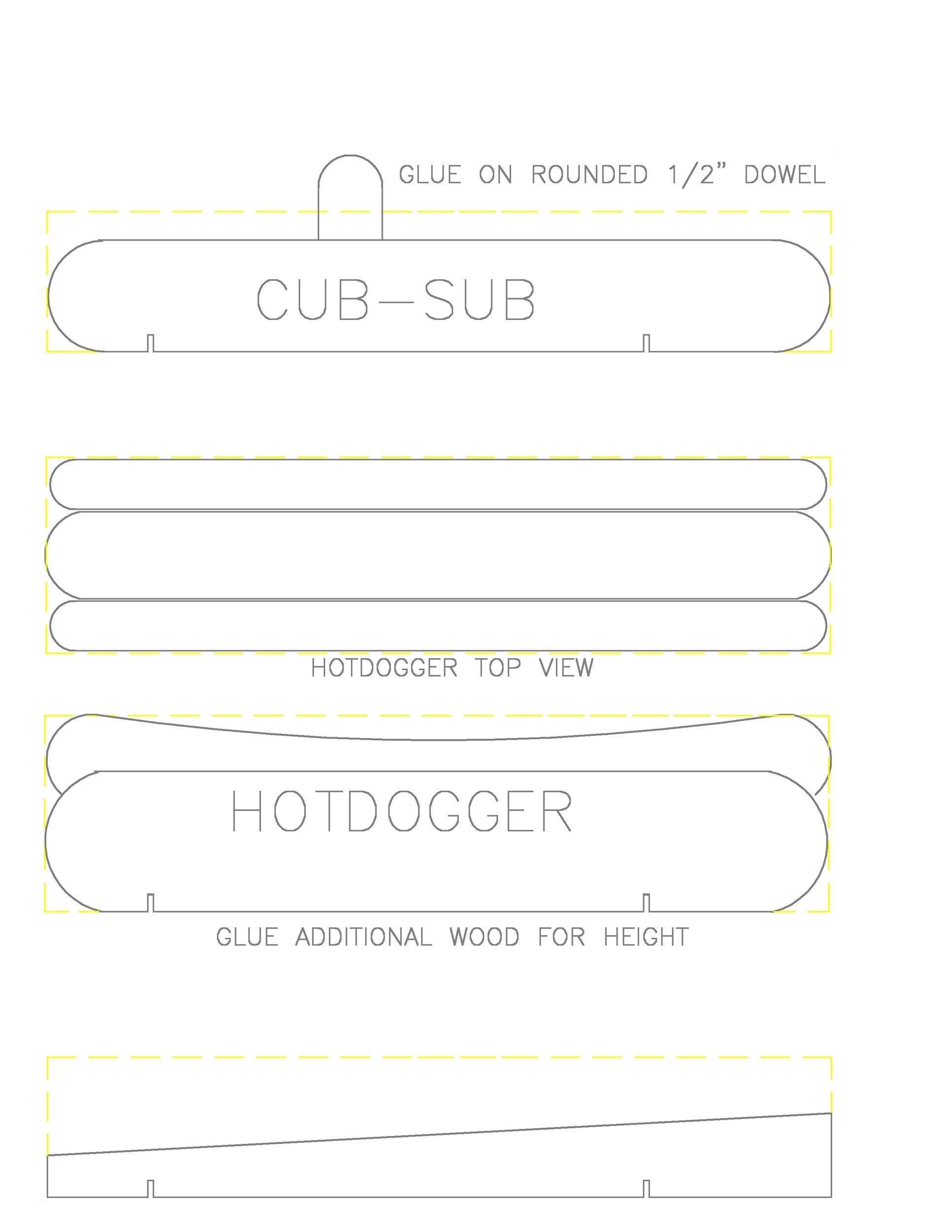 Pinewood Derby Templates Printable Free