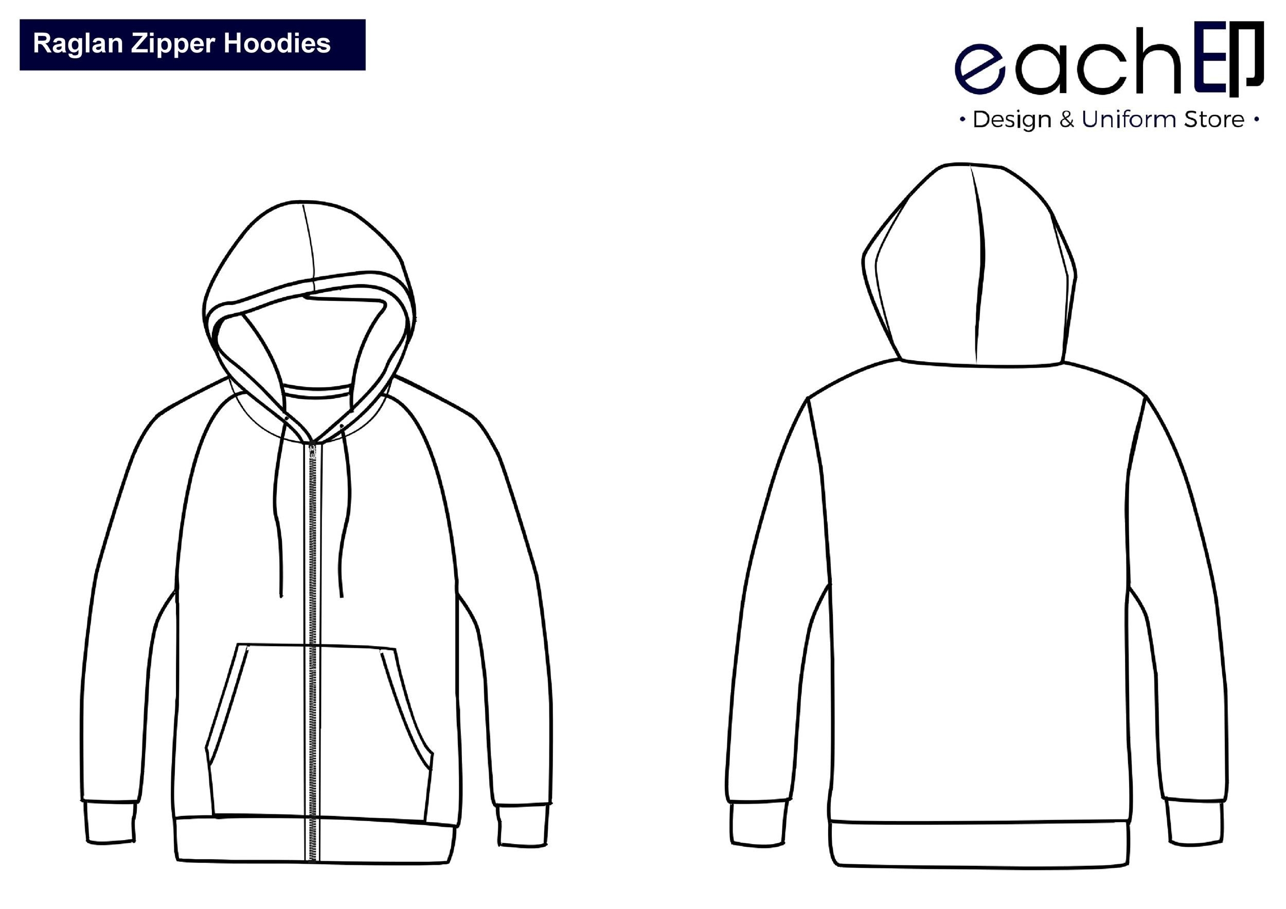 39 Blank Hoodie Templates Hoodie Mockups TemplateLab
