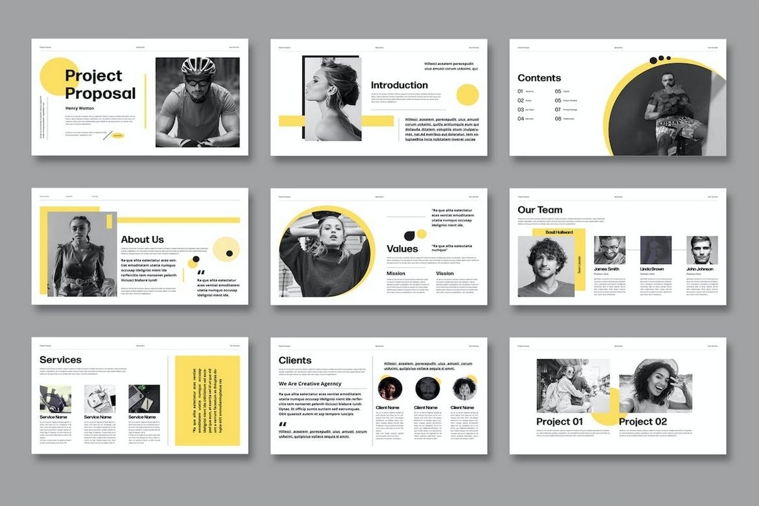 40 Best Graphic Design Proposal Templates Branding Marketing 