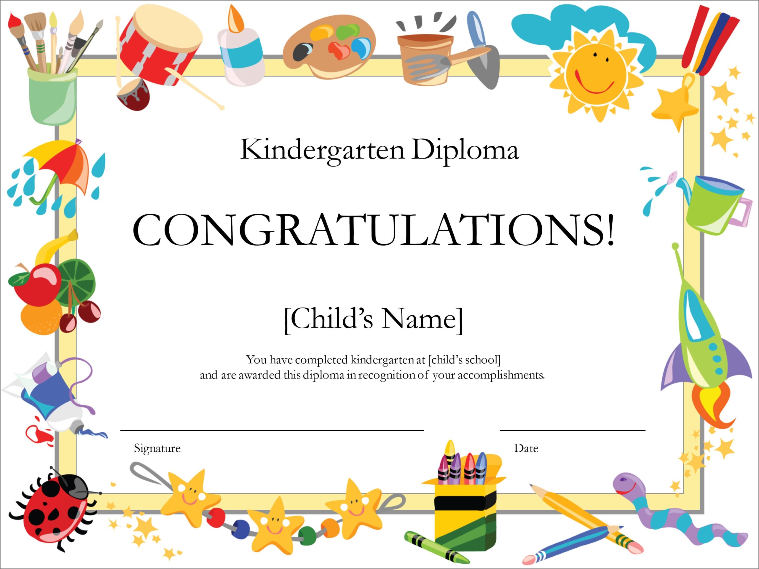 53 Free Editable amp Printable Creative Blank Certificate Templates