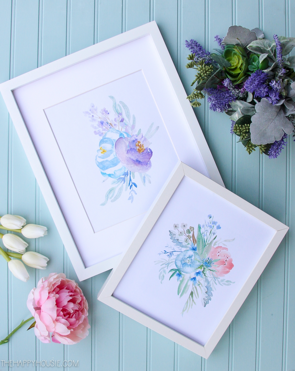 6 Free Printable Floral Watercolour Designs The Happy Housie