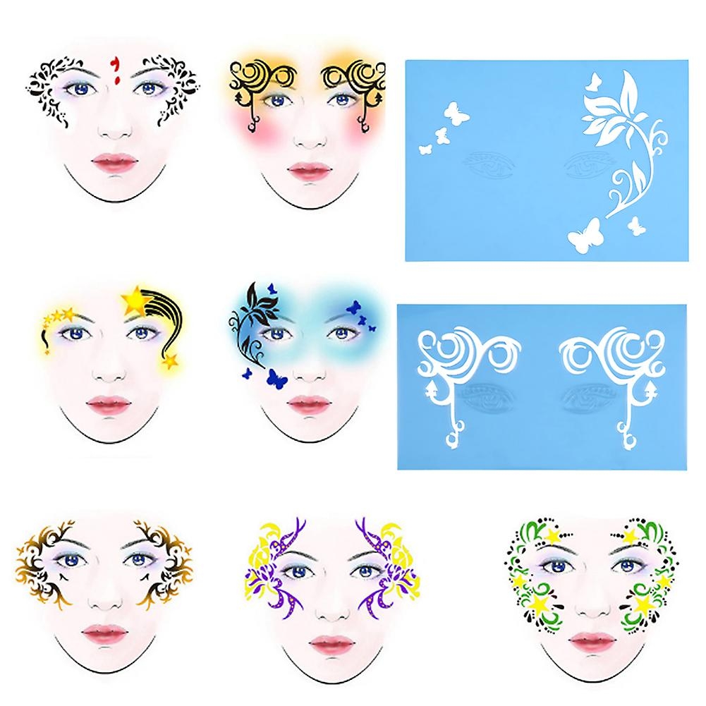 Face Painting Design Sheet Printable
