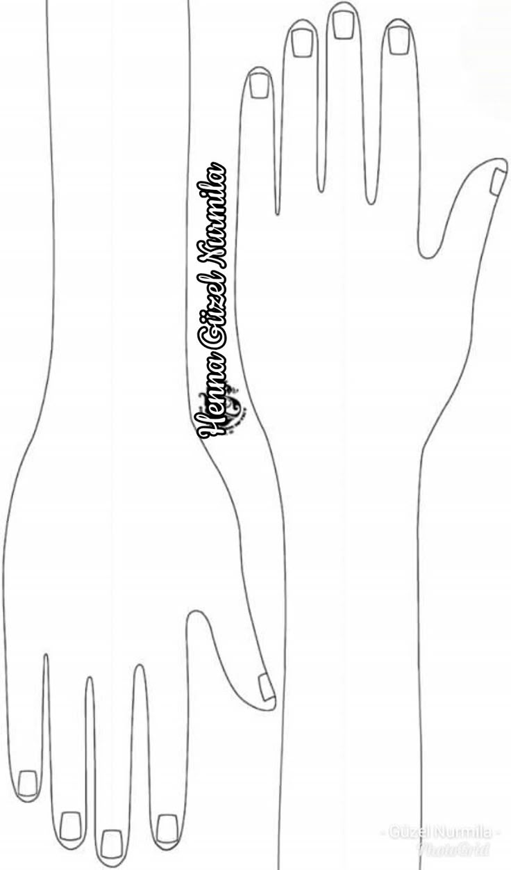 Henna Hand Designs Printable