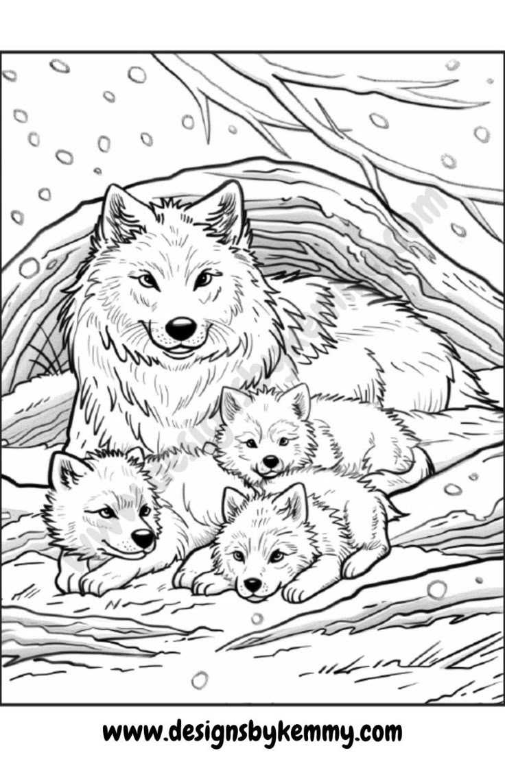 Adorable Mother And Baby Animal Coloring Pages Printable Animal 