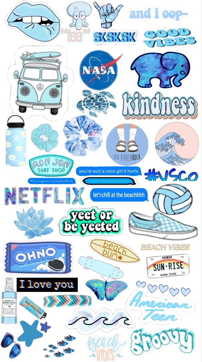 Aesthetic Blue 
