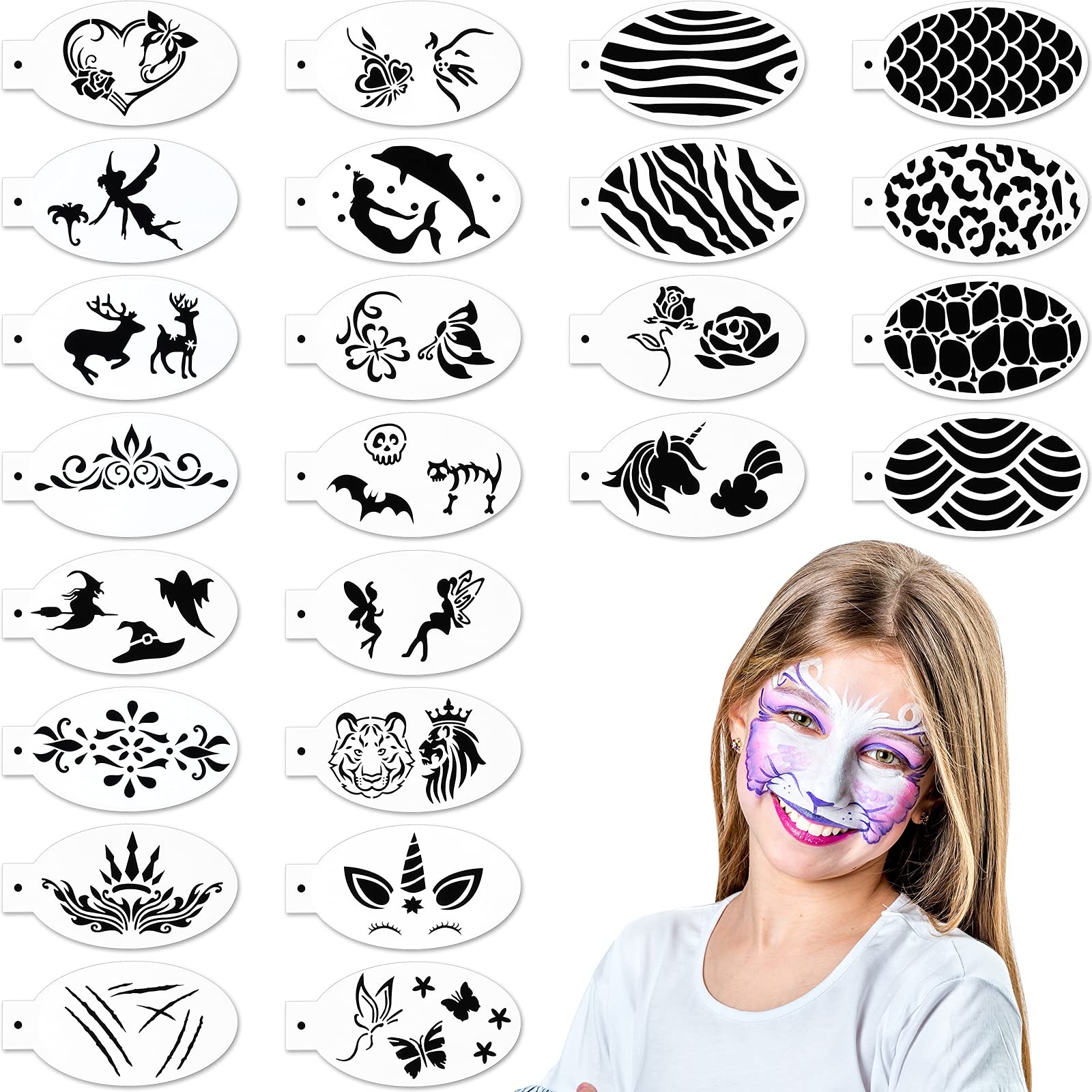 Face Paint Printable Designs