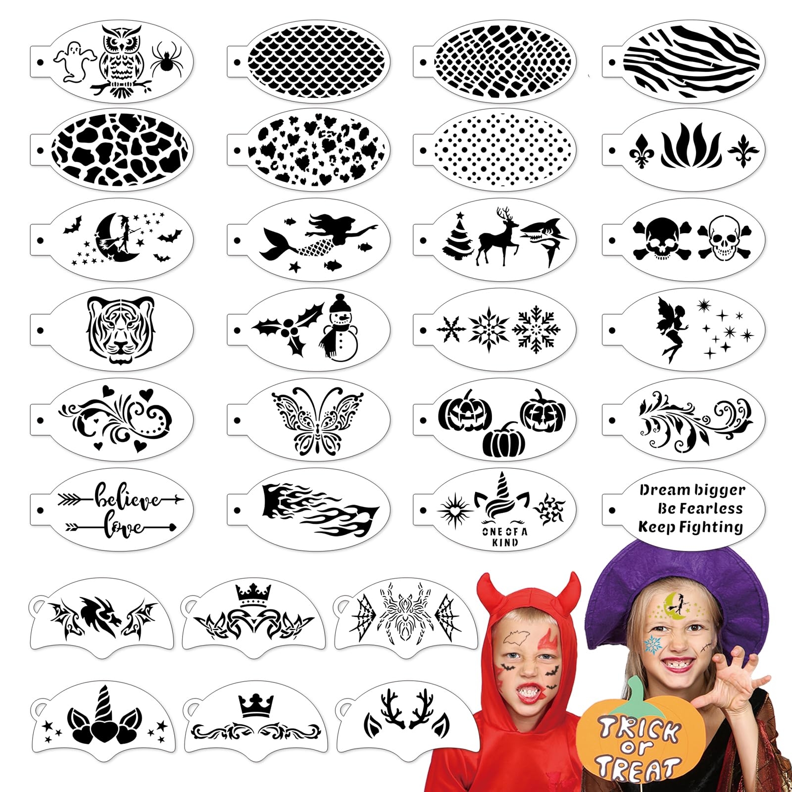 Free Printable Face Paint Designs