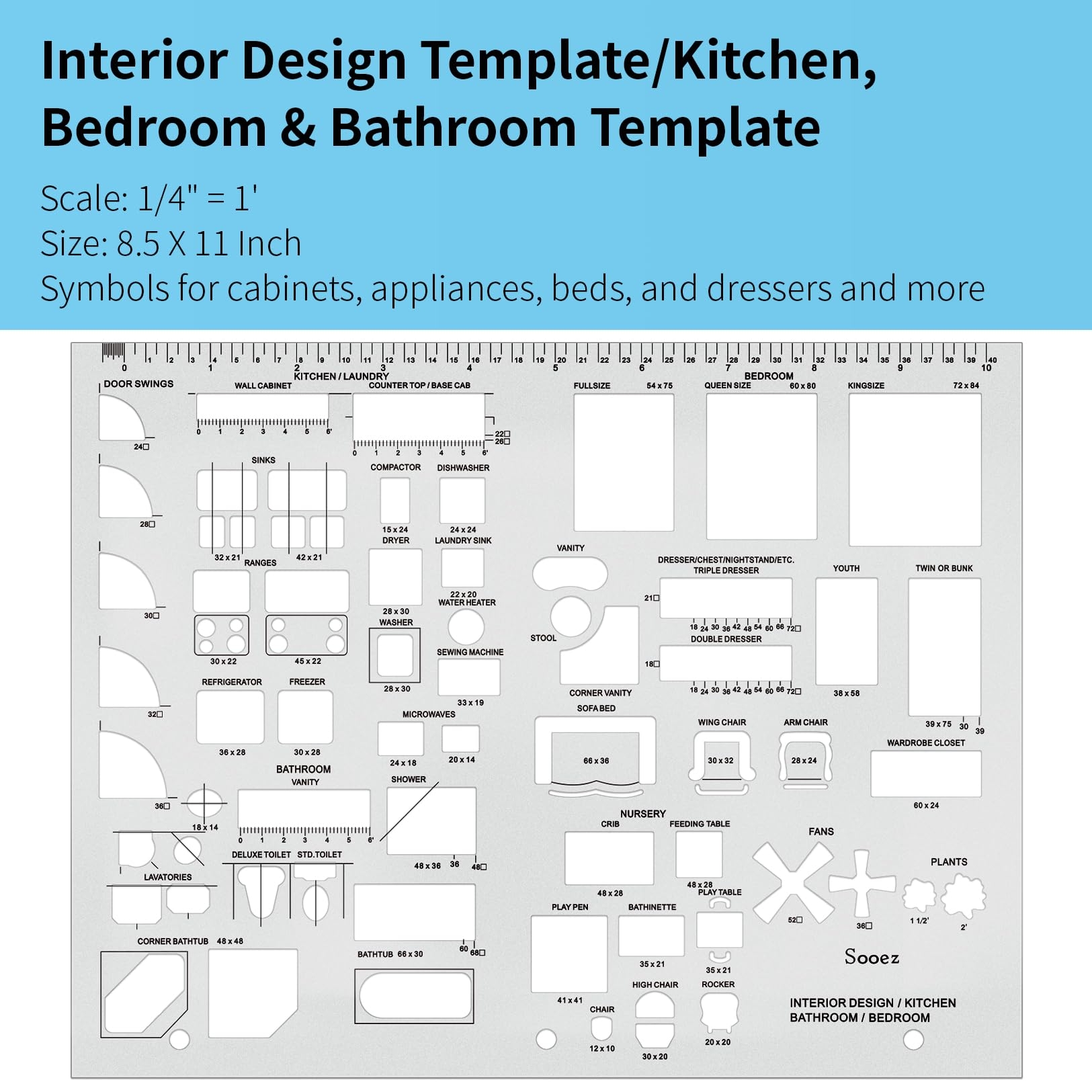 Amazon Sooez Architectural Templates House Plan Interior 