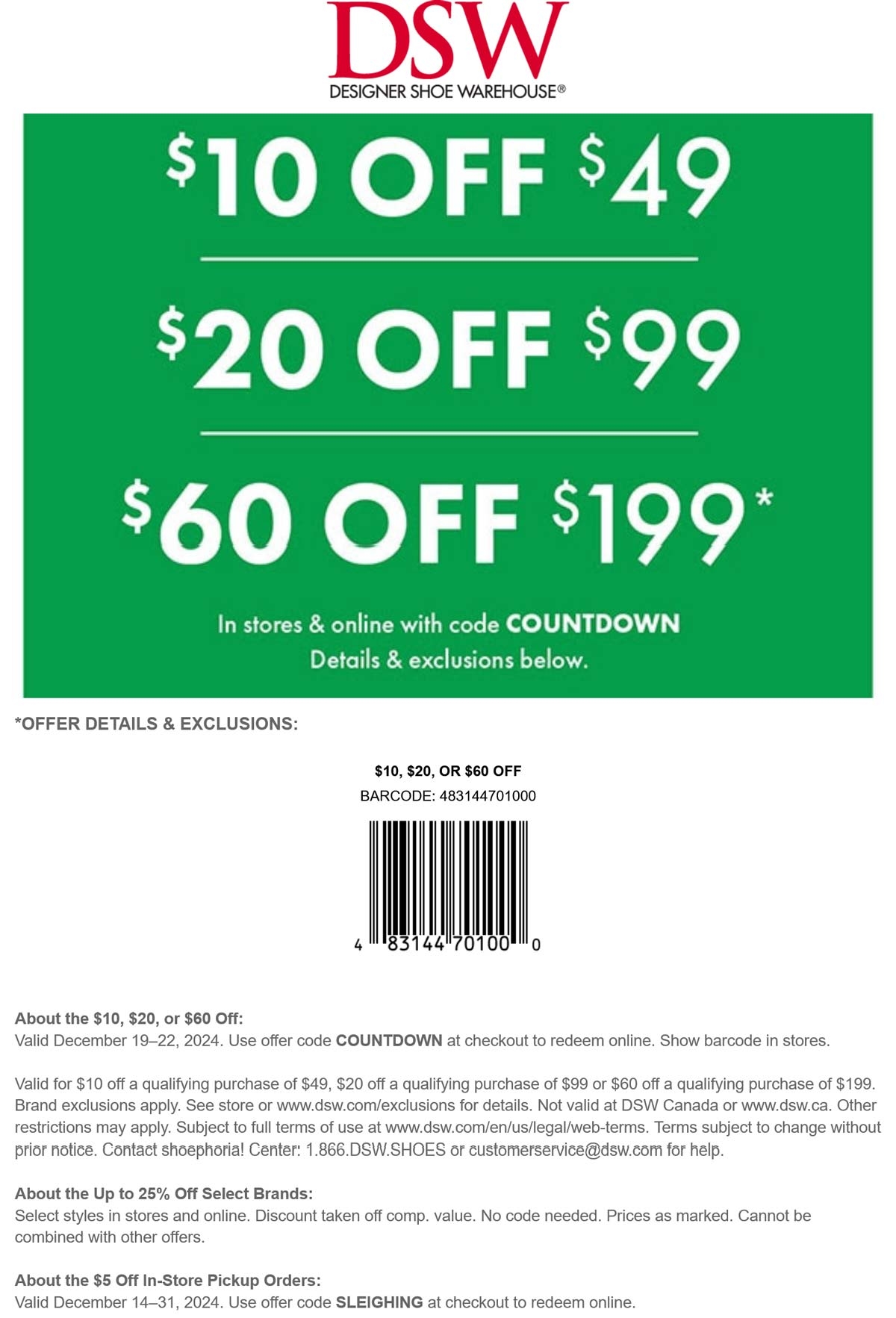 Arrivals Dsw Dsw Coupon Shoe Dept Coupon Printable 10 60 Off 49 