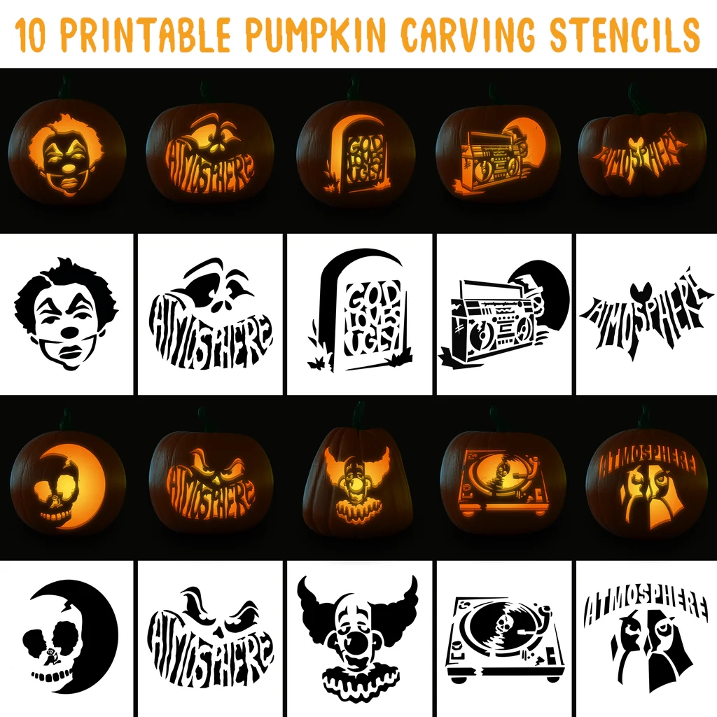 Pumpkin Design Templates Printables