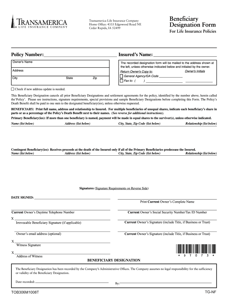 beneficiary signature example fill out amp sign online dochub