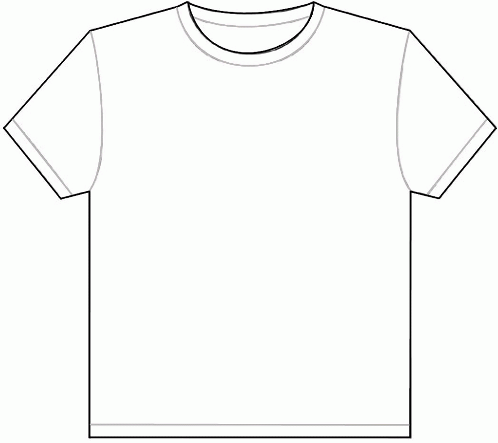 Best Photo Of Large Printable T Shirt Template T Shirt Coloring Best Photo Of Large Printable T Shirt Template T Shirt Coloring