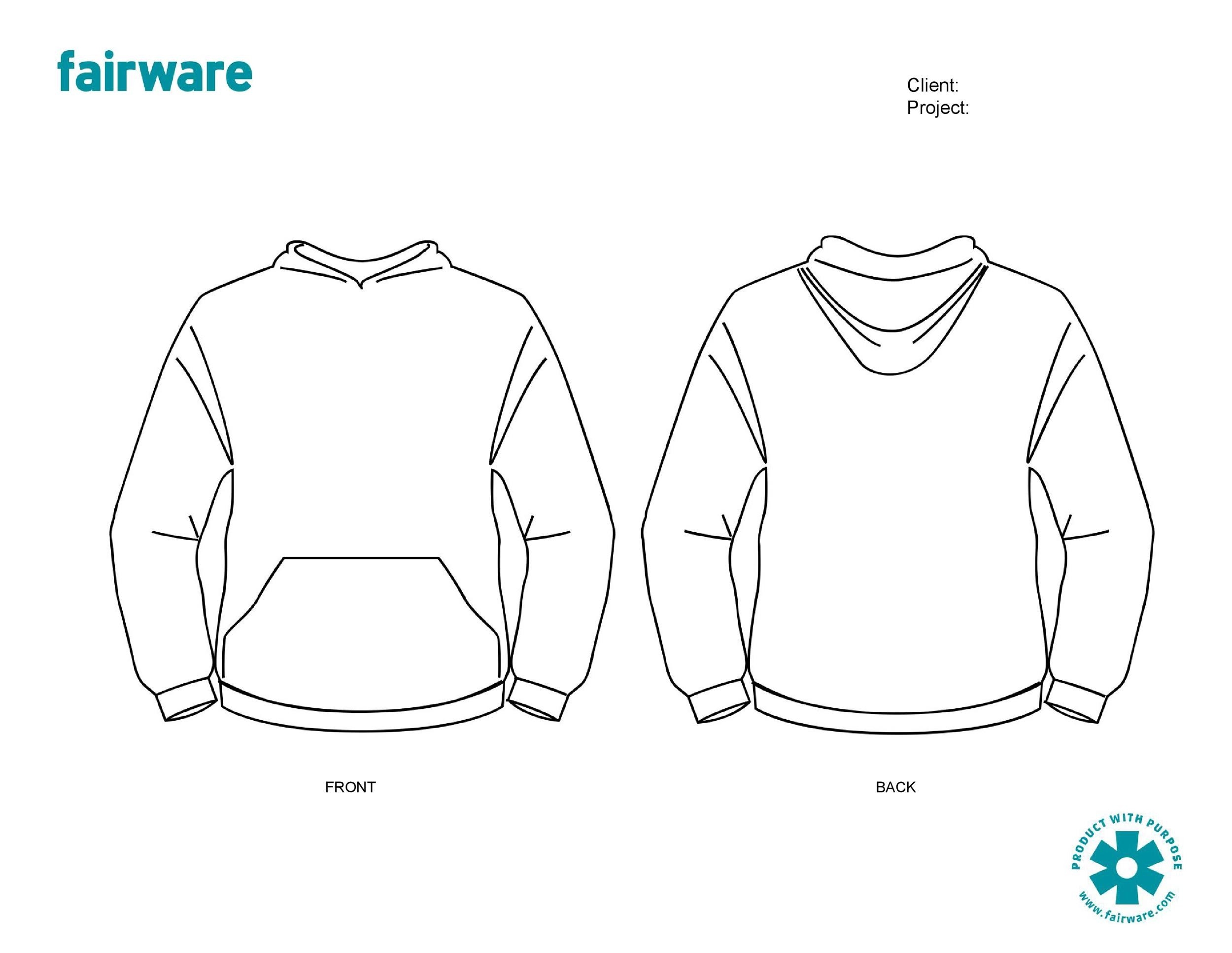 Blank Hoodie Hoodie Design Sketch Hoodie Template No Prep Creative 