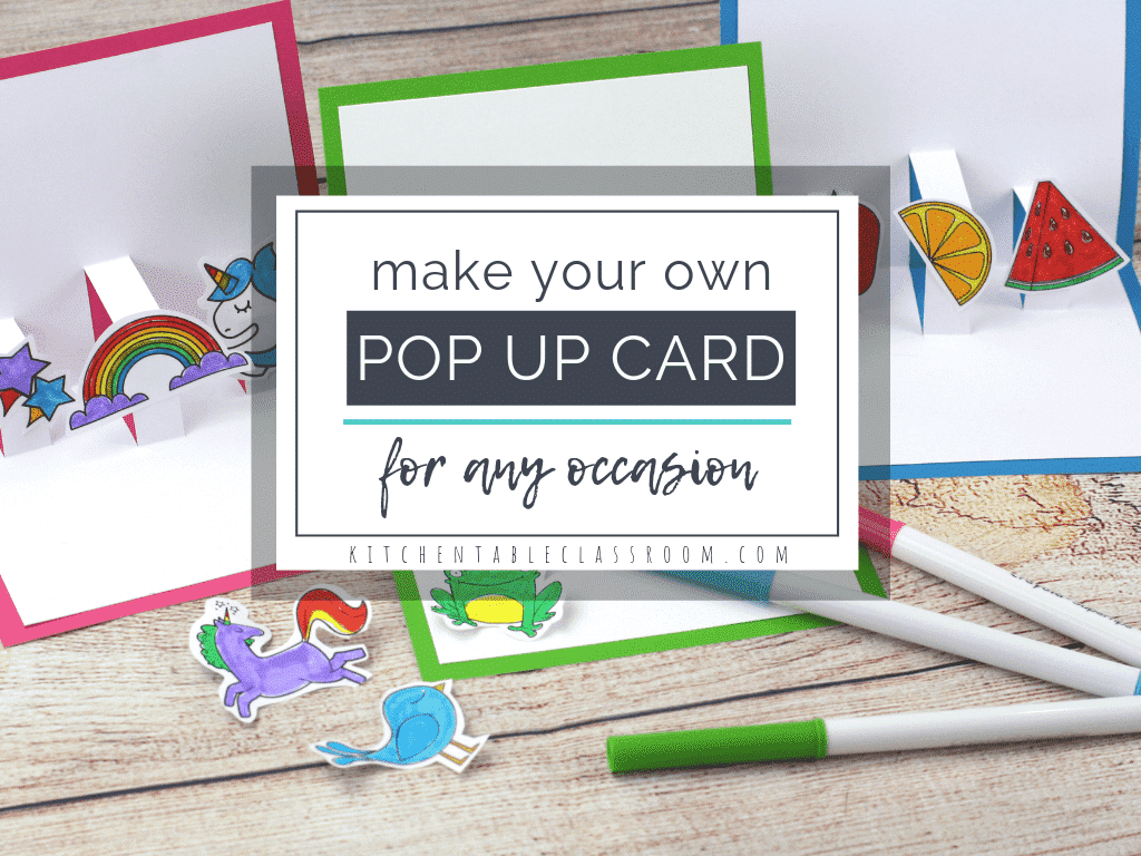 Build Your Own 3D Card With Free Pop Up Card Templates The 