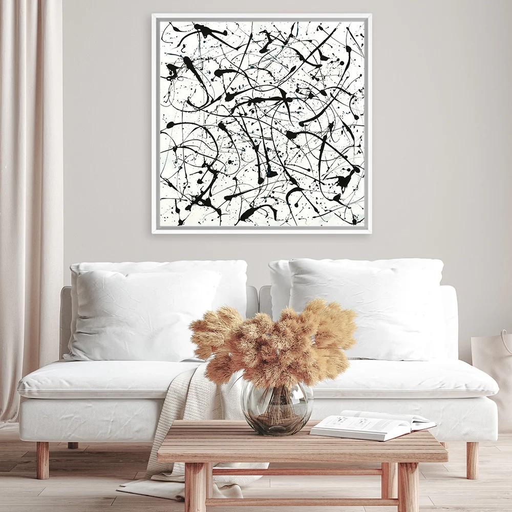 Buy Free For All Square Canvas Wall Art Print The Print Emporium 