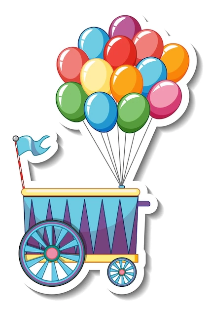 Cart With Balls Printable Vectors Download Free High Quality 