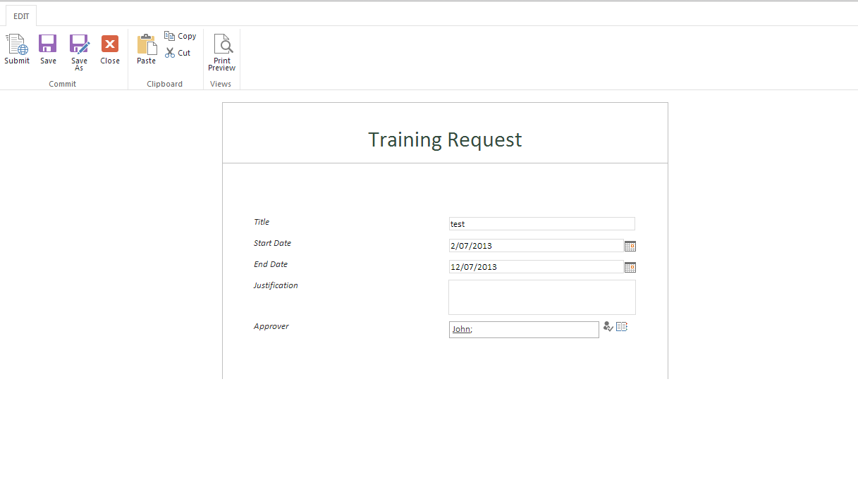 Choosing Between InfoPath Form Library And InfoPath List Form 