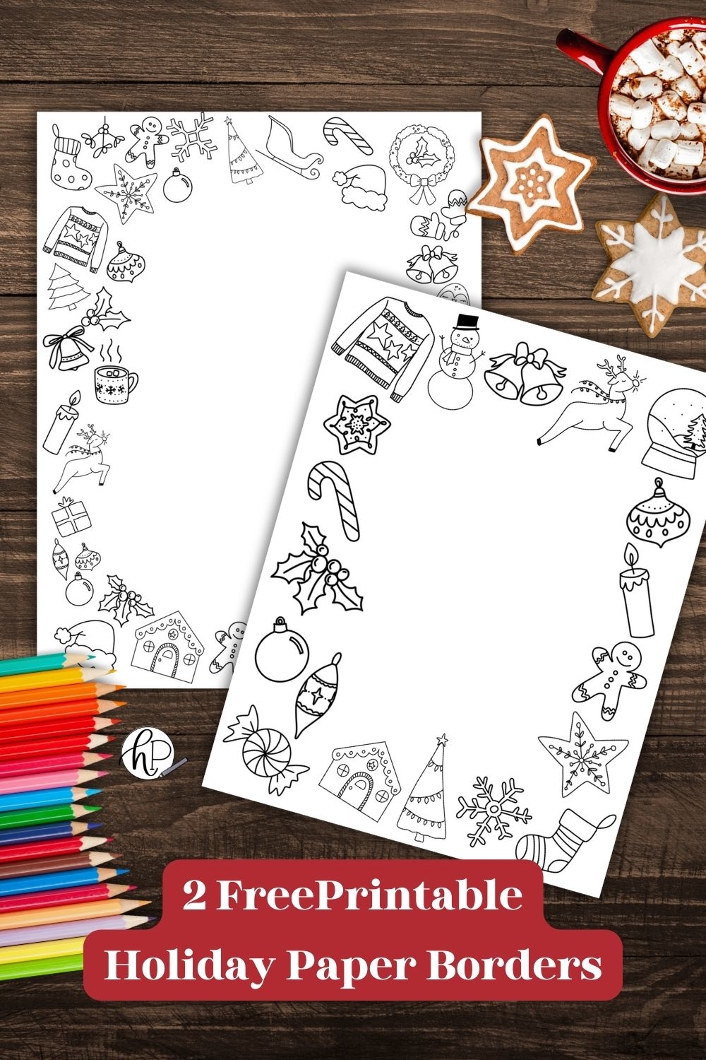 Free Printable Christmas Paper Designs