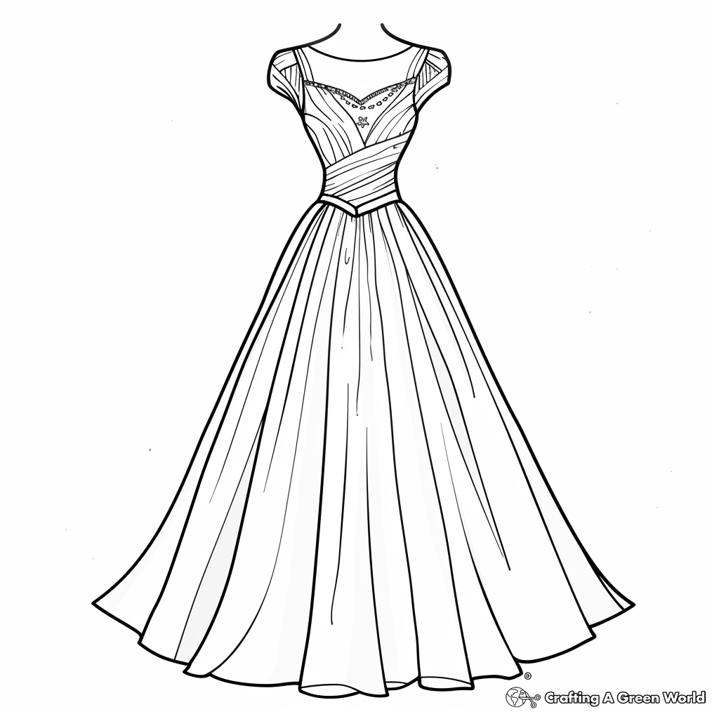 Clothing Coloring Pages Free amp Printable 