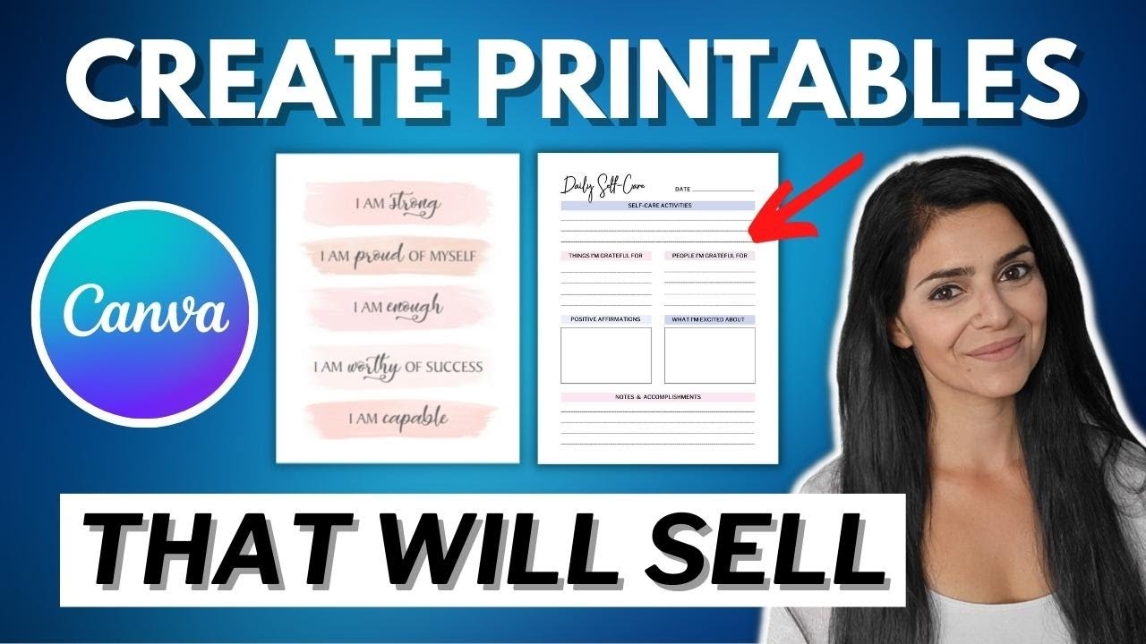 Create PRINTABLES In Canva That Will ACTUALLY Sell On Etsy Validate Create amp Upload 