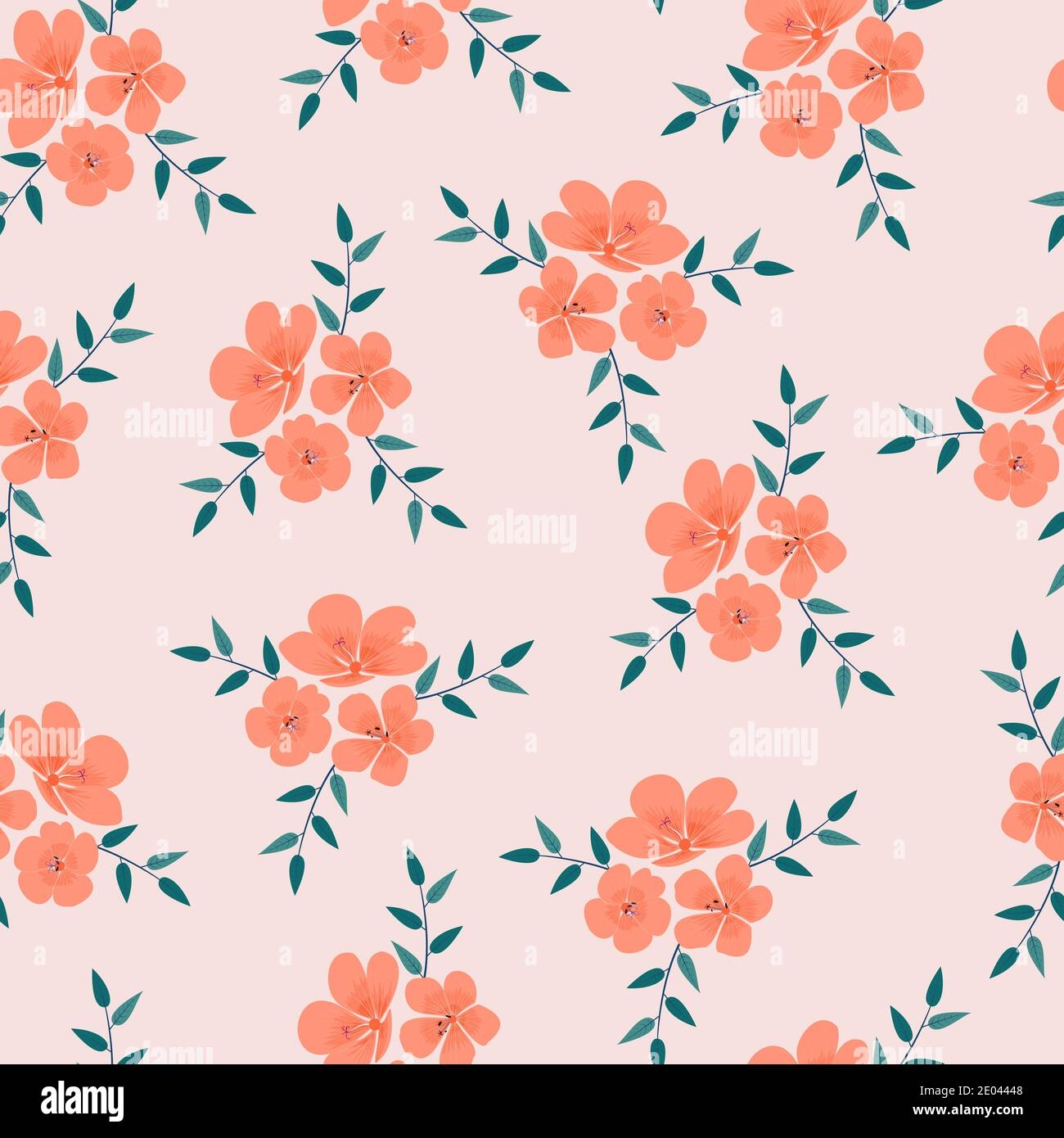 Printable Floral Print Design