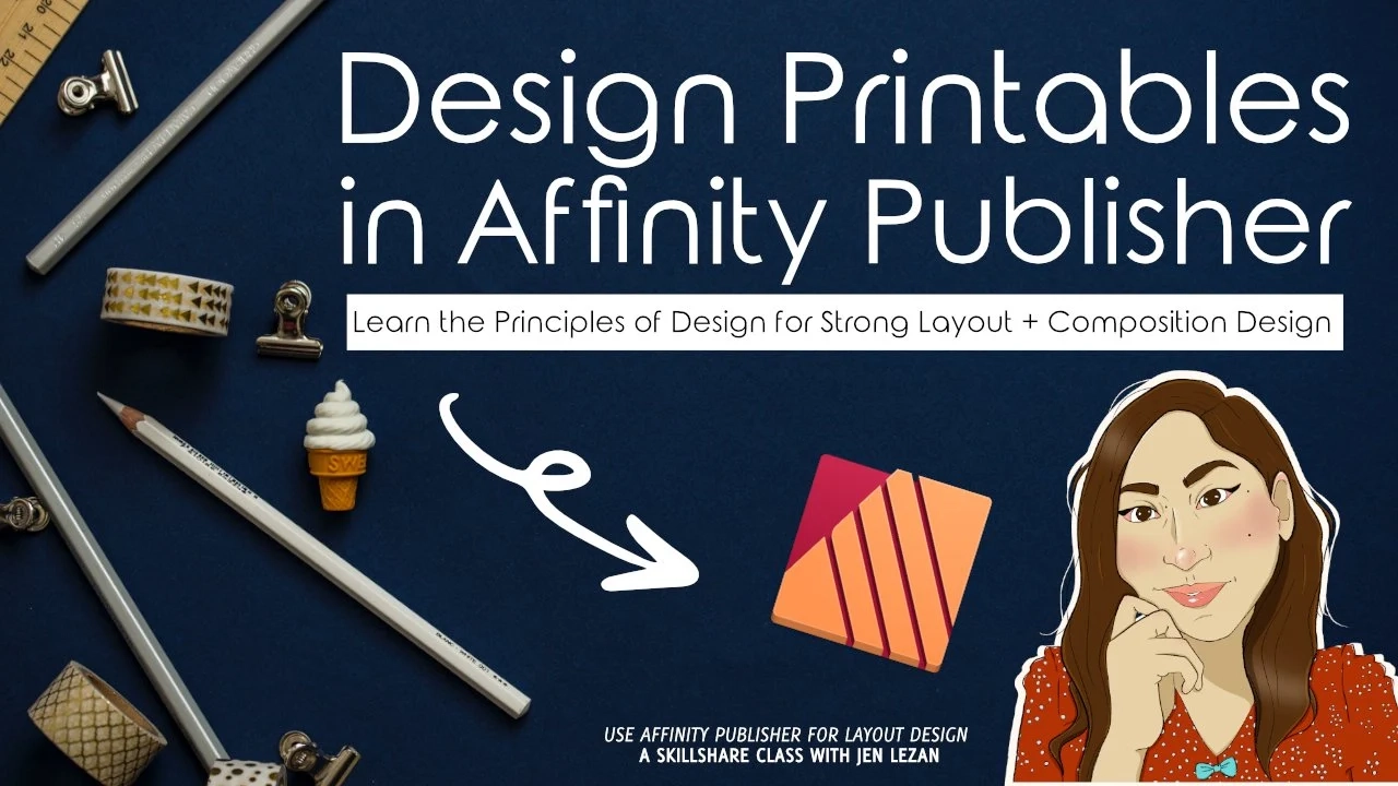 Design Bullet Journal Style Printables In Affinity Publisher V1 