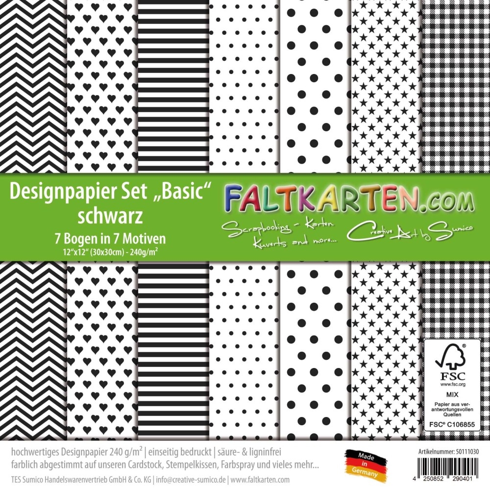 Printable Designer Paper Set