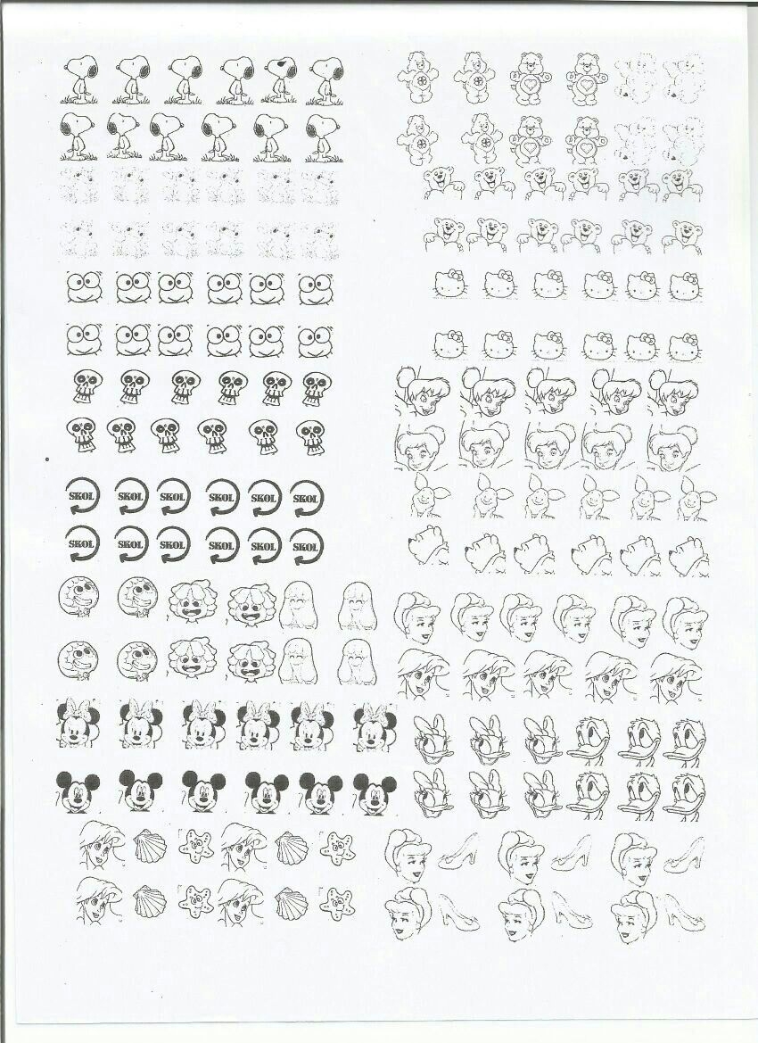 Discover 12 Nail Art Practice Sheets And Printable Nail Art 