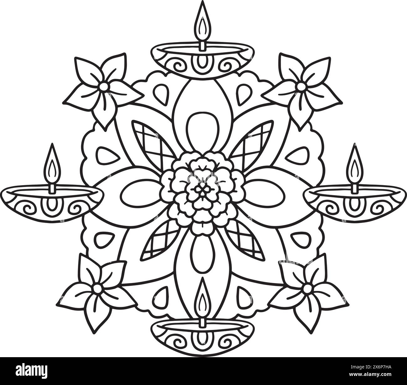 Printable Rangoli Designs For Kids