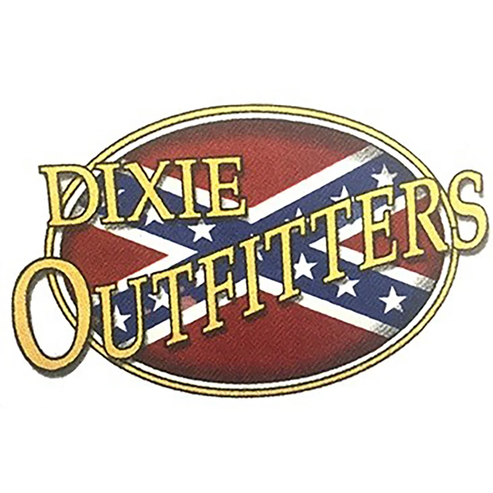 Dixie Outfitters Screen Printed Heat Transfers Symbol Sticker 