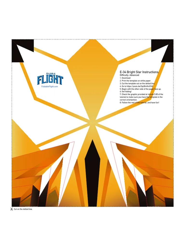 E 34 Bright Star Template PDF