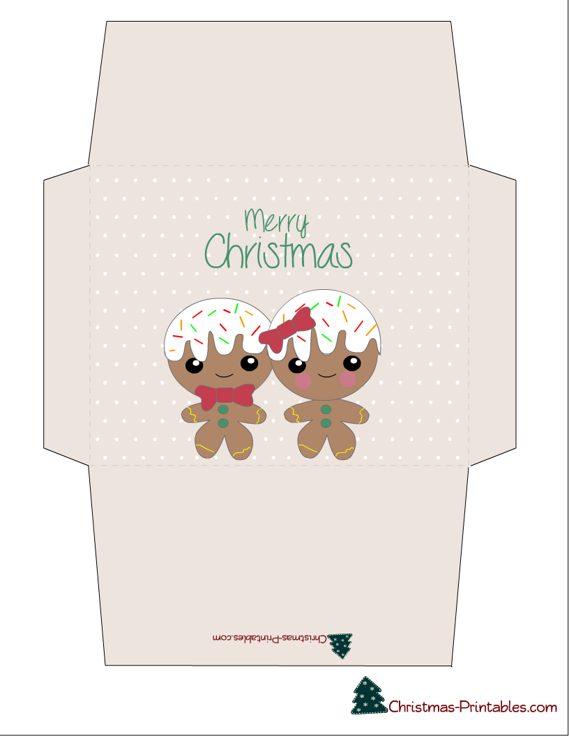 Envelope Design Christmas