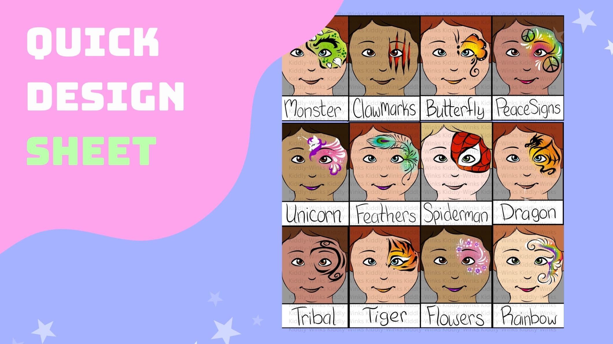 Face Painting For Preschoolers Kiddly Winks