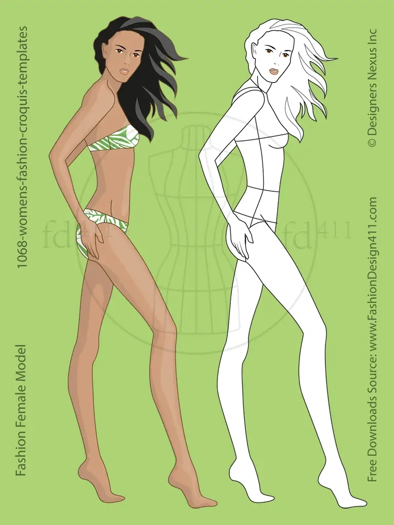 Free Printable Fashion Templates