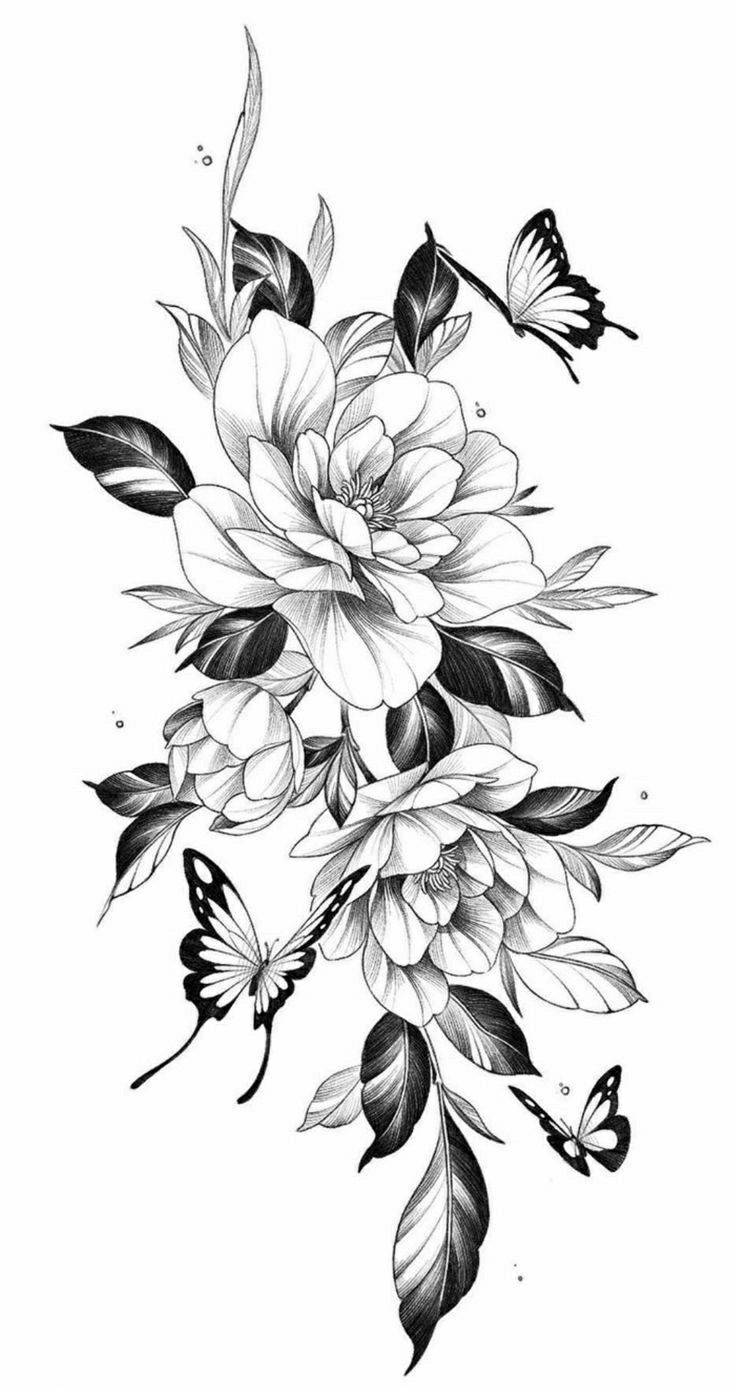 Flower Tattoo Designs Printable