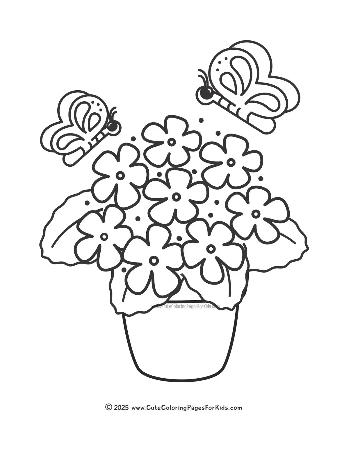 Coloring Pages Printable Flower Designs