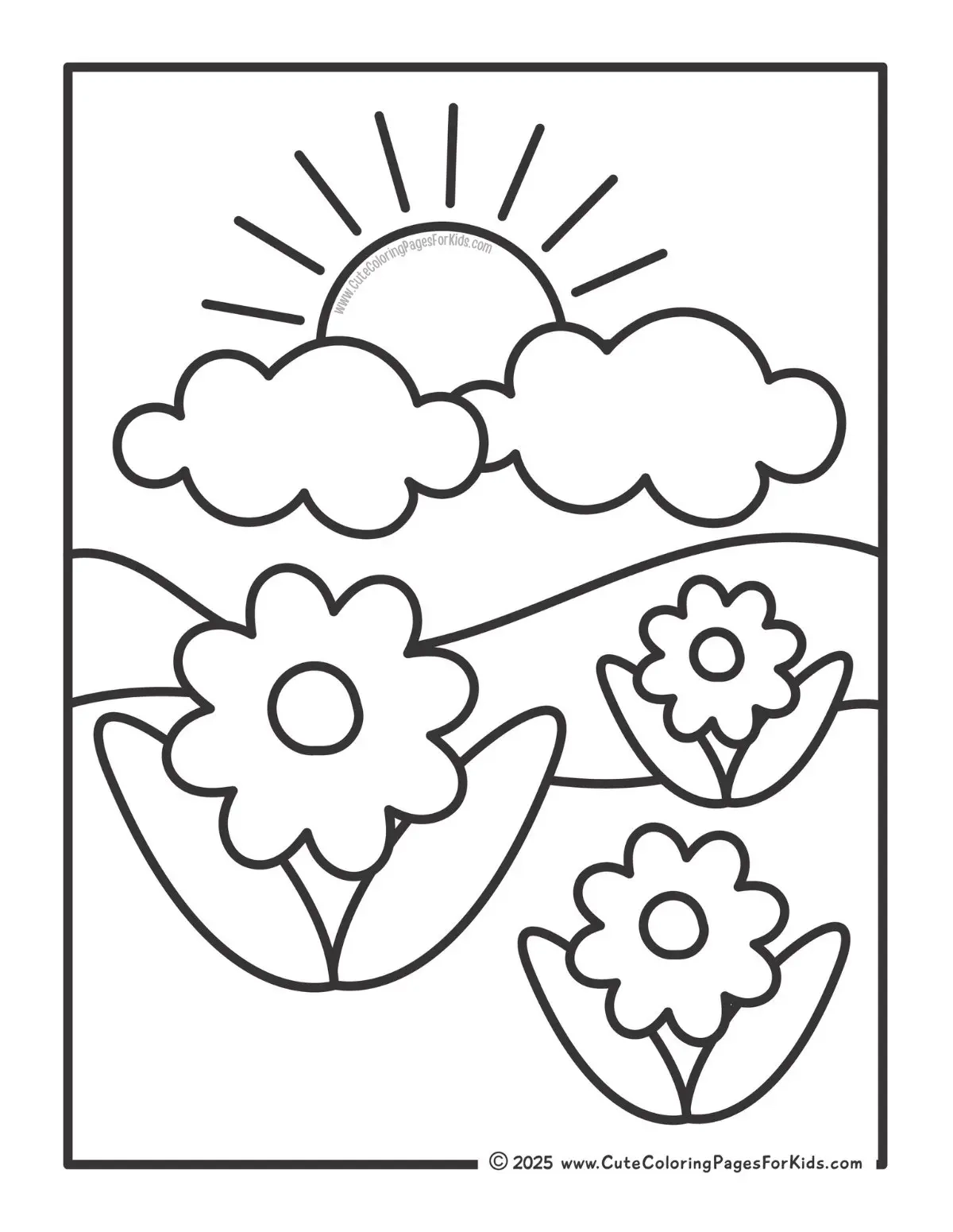 Floral Designs To Color Printable