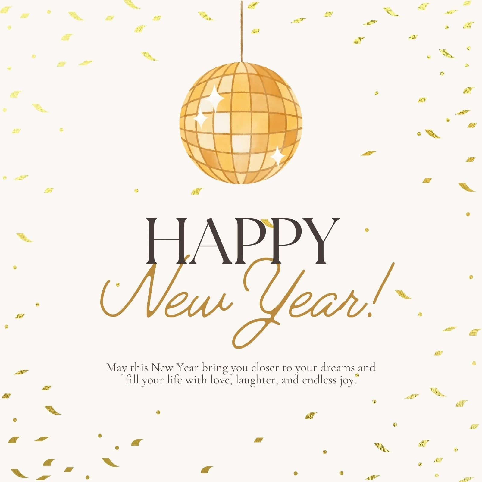 Free And Customizable New Year Templates