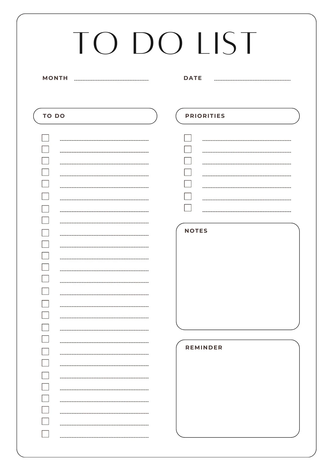 Free Printable Templates To Print