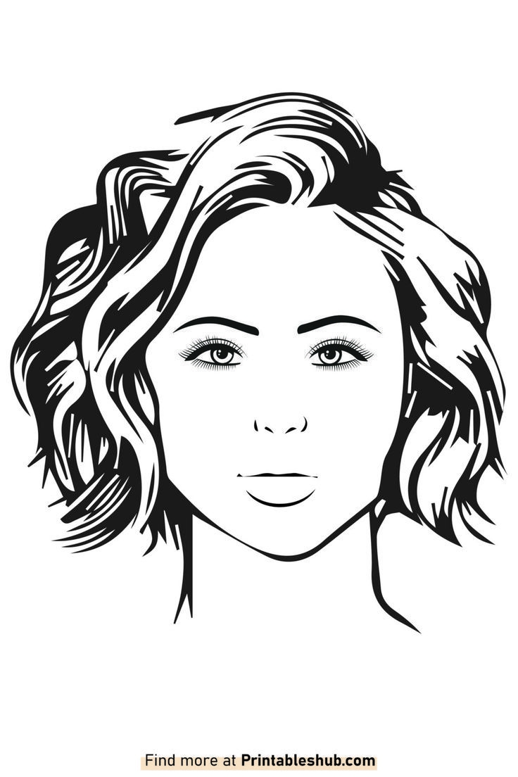 Free Printable Face Template