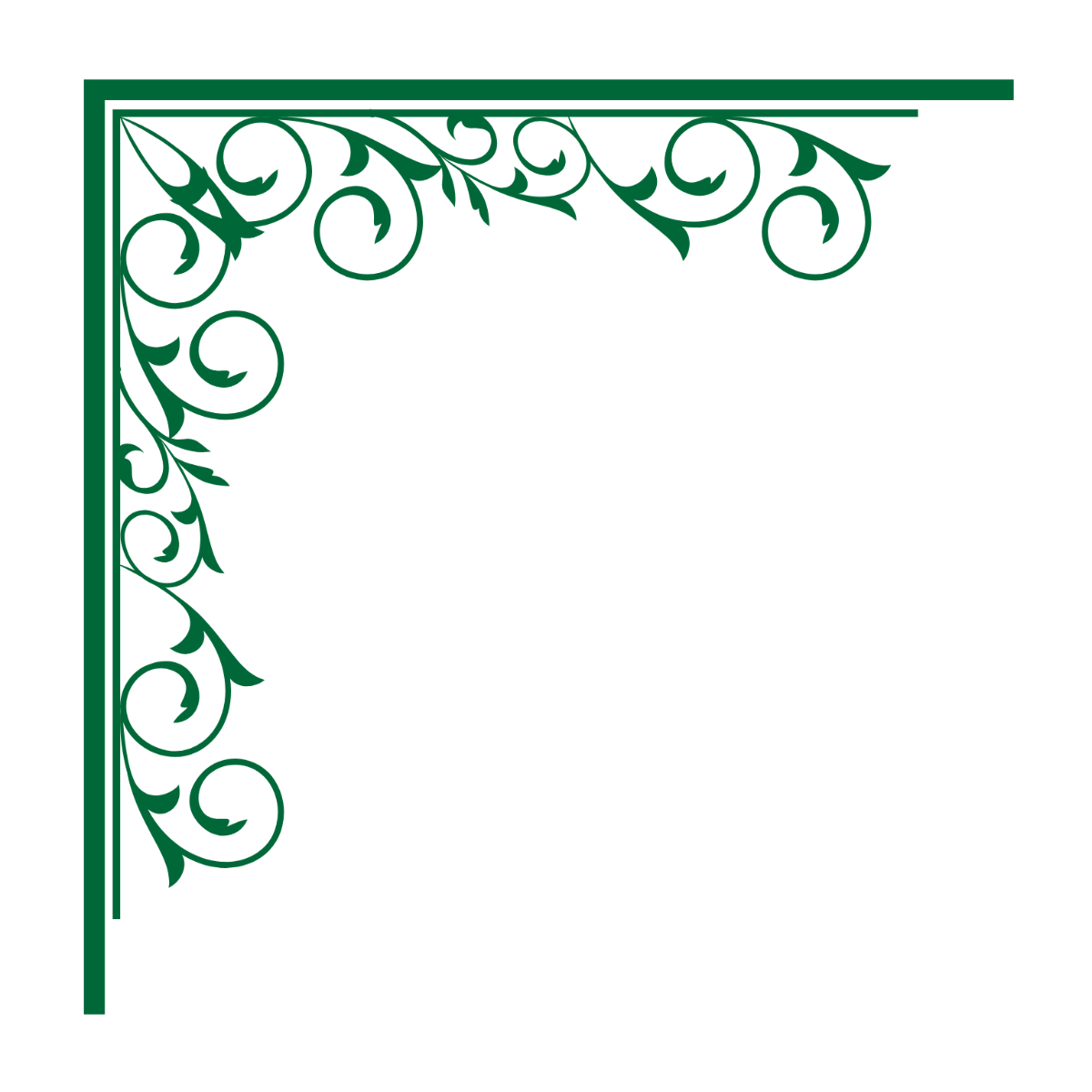 Free Corner Border Clipart Template To Edit Online