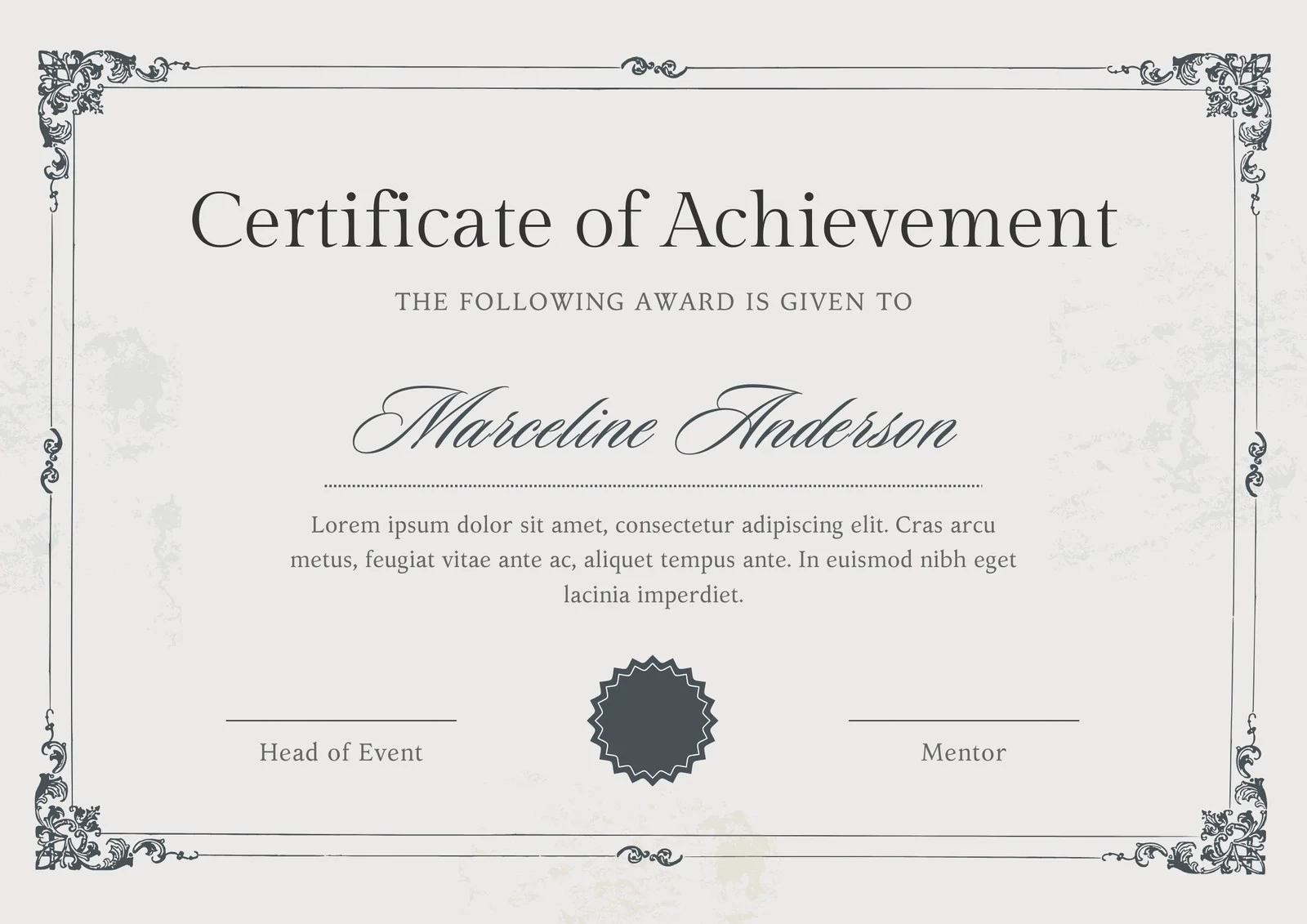 Free Custom Printable Certificate Of Completion Templates Canva