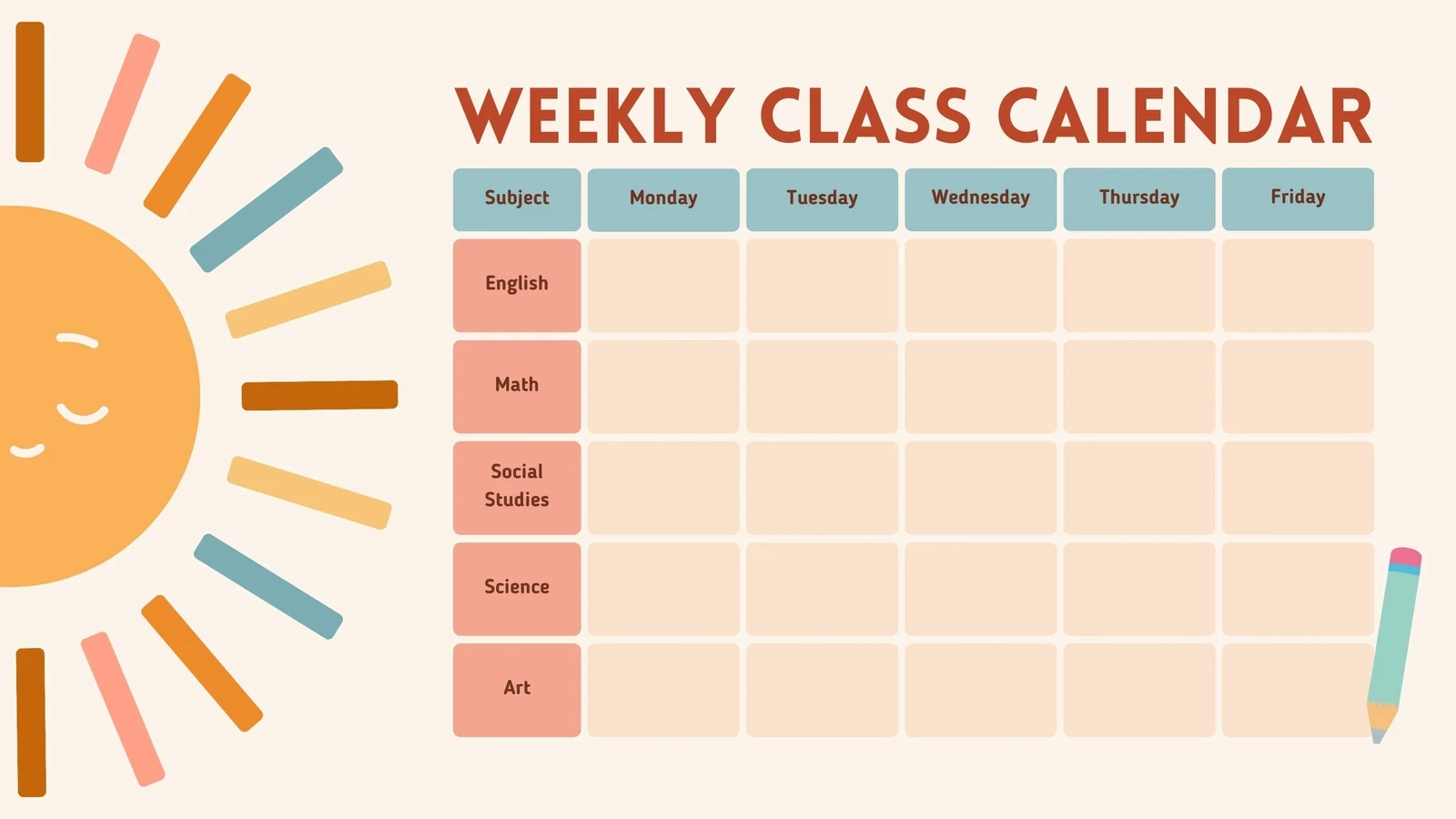 Free Custom Printable Daily Calendar Templates Canva